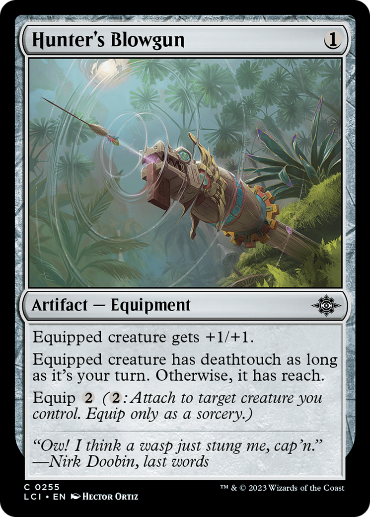 Hunter's Blowgun [The Lost Caverns of Ixalan] | Eastridge Sports Cards & Games