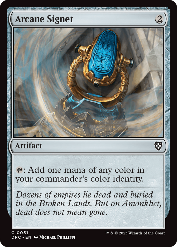 Arcane Signet [Aetherdrift Commander] | Eastridge Sports Cards & Games