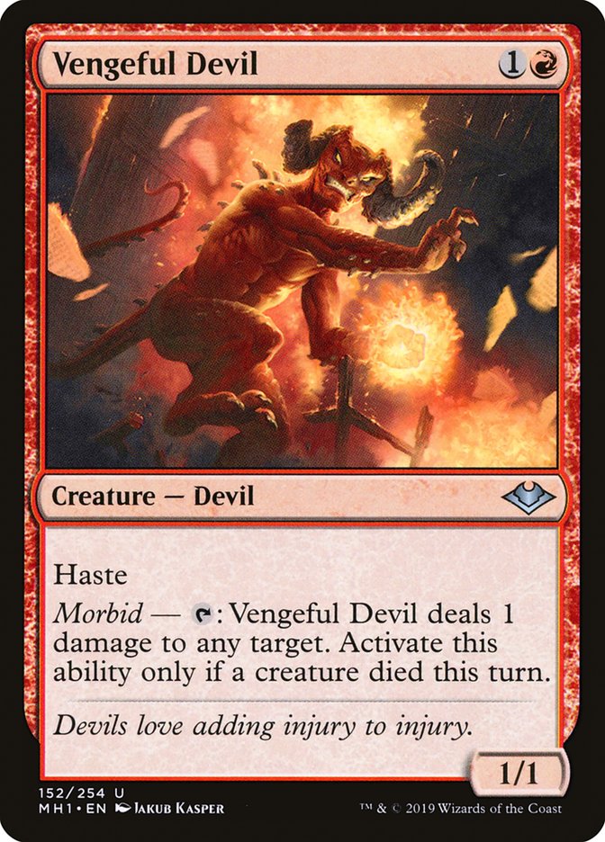 Vengeful Devil [Modern Horizons] | Eastridge Sports Cards & Games