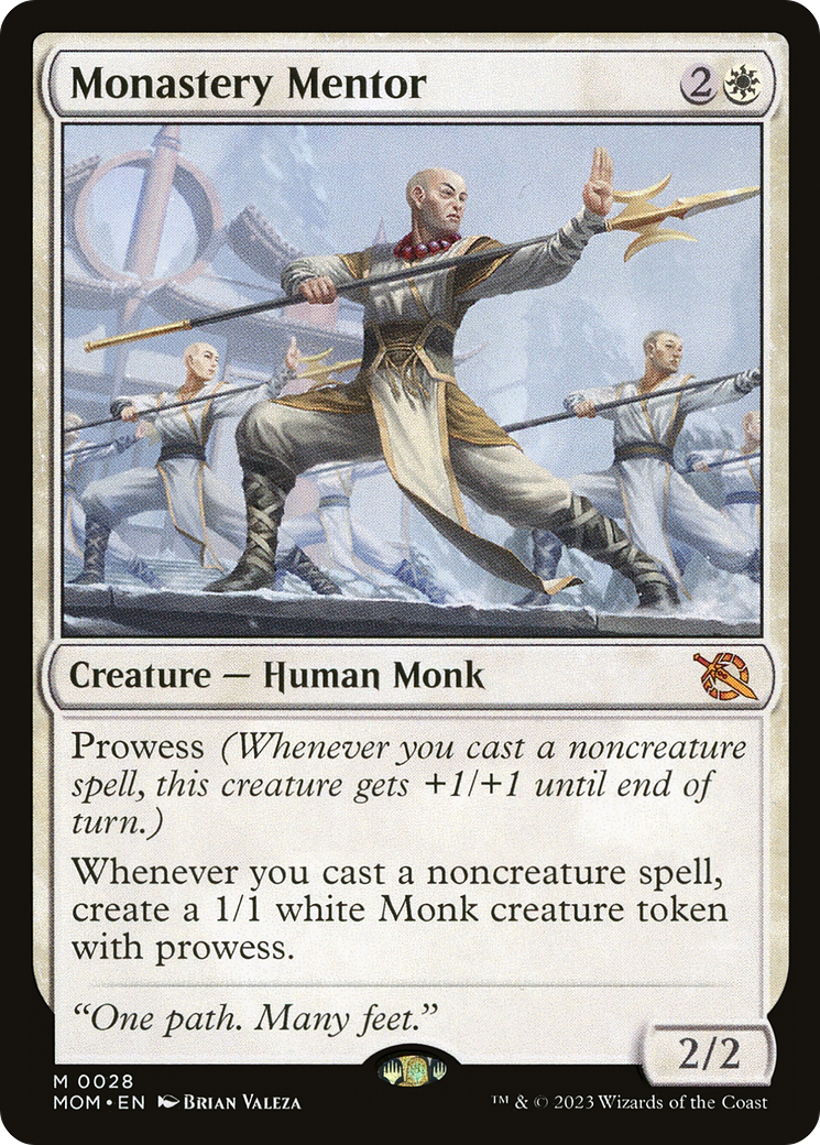 Monastery Mentor [March of the Machine] | Eastridge Sports Cards & Games