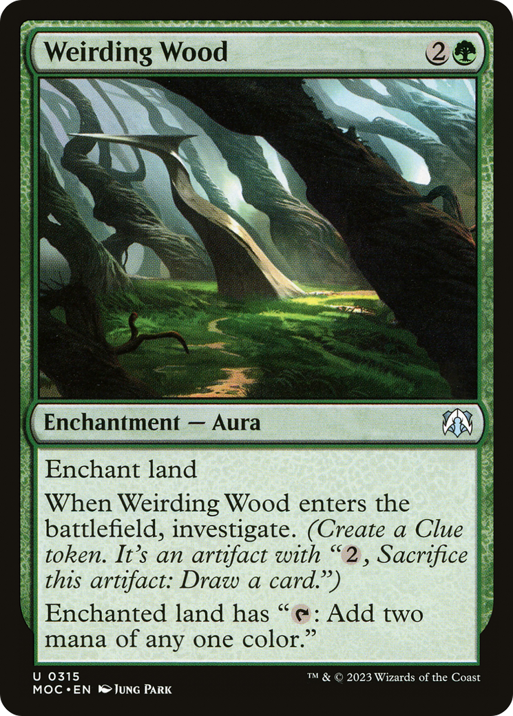 Weirding Wood [March of the Machine Commander] | Eastridge Sports Cards & Games