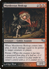 Murderous Redcap [The List] | Eastridge Sports Cards & Games