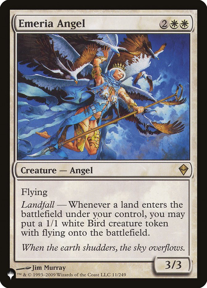 Emeria Angel [The List] | Eastridge Sports Cards & Games