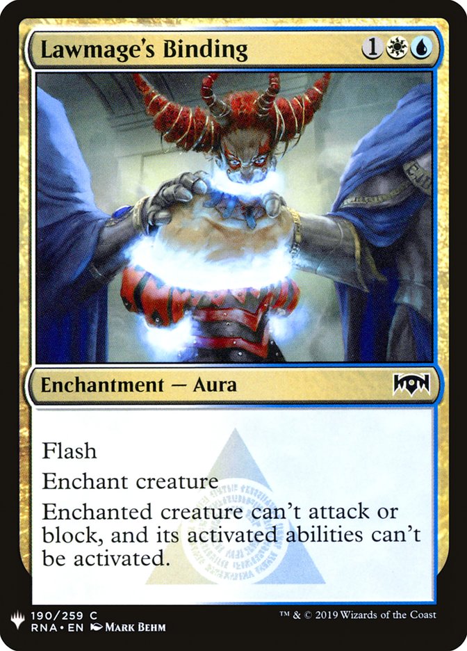Lawmage's Binding [Mystery Booster] | Eastridge Sports Cards & Games