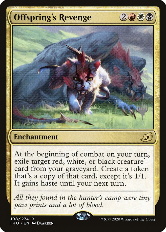Offspring's Revenge (Promo Pack) [Ikoria: Lair of Behemoths Promos] | Eastridge Sports Cards & Games