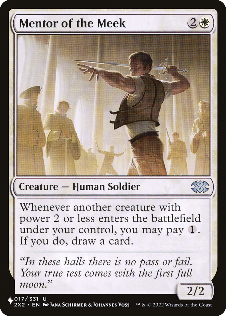 Mentor of the Meek [The List] | Eastridge Sports Cards & Games