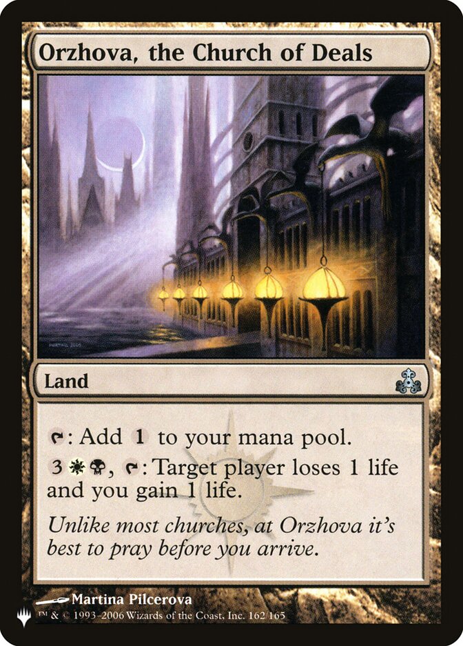 Orzhova, the Church of Deals [The List] | Eastridge Sports Cards & Games