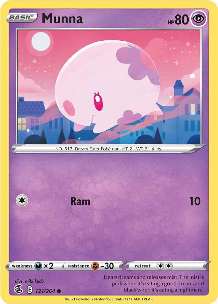 Munna (121/264) [Sword & Shield: Fusion Strike] | Eastridge Sports Cards & Games