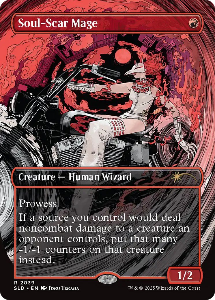 Soul-Scar Mage (2039) (Rainbow Foil) [Secret Lair Drop Series] | Eastridge Sports Cards & Games