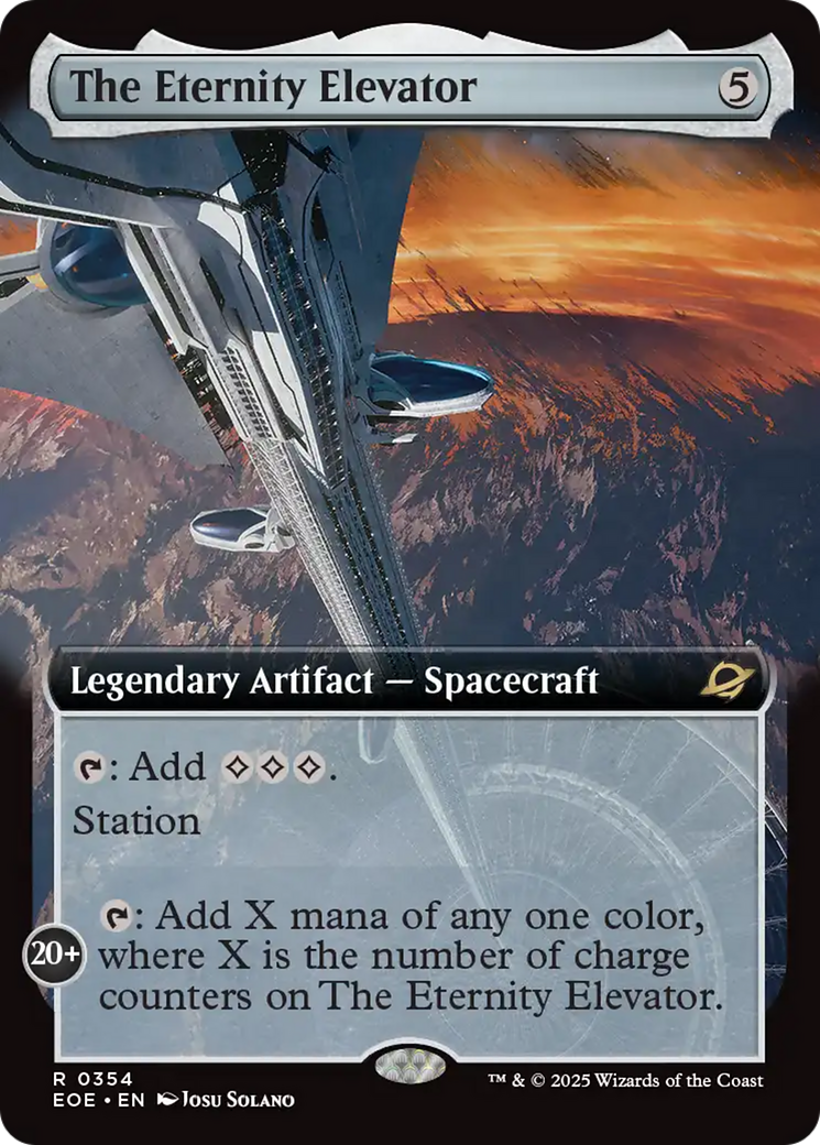 The Eternity Elevator (Extended Art) [Edge of Eternities] | Eastridge Sports Cards & Games