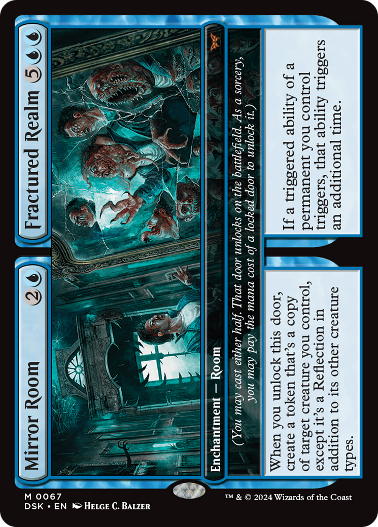 Mirror Room // Fractured Realm [Duskmourn: House of Horror] | Eastridge Sports Cards & Games