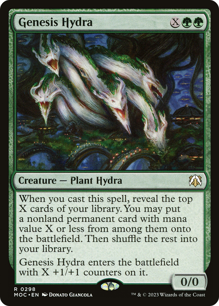 Genesis Hydra [March of the Machine Commander] | Eastridge Sports Cards & Games