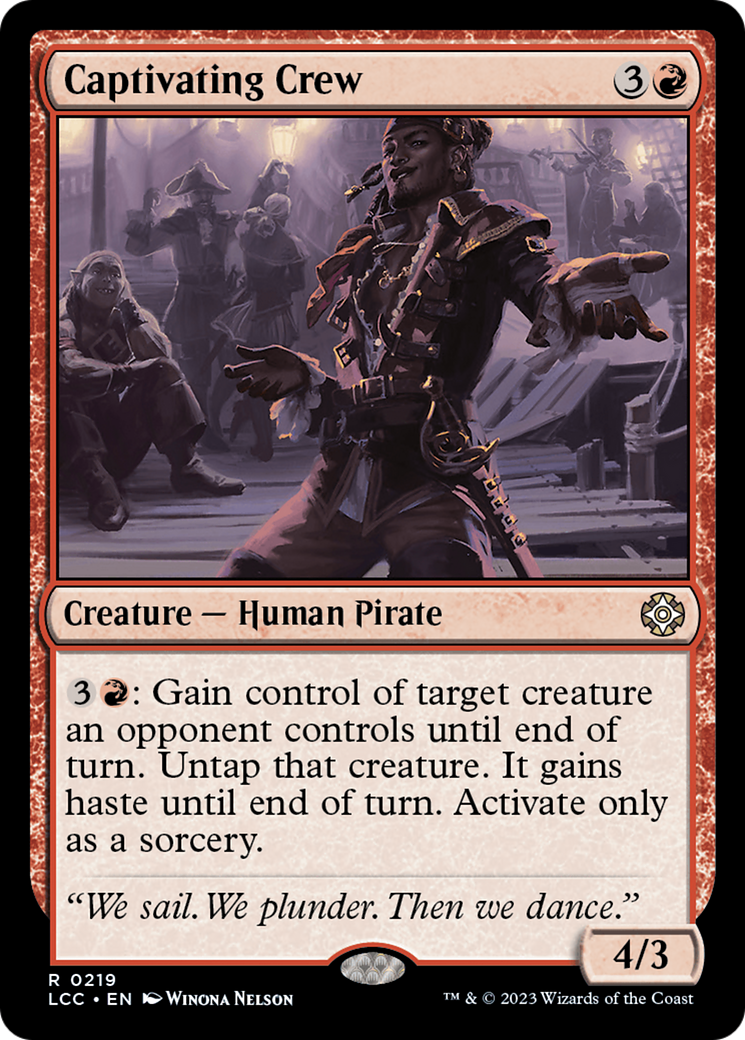 Captivating Crew [The Lost Caverns of Ixalan Commander] | Eastridge Sports Cards & Games