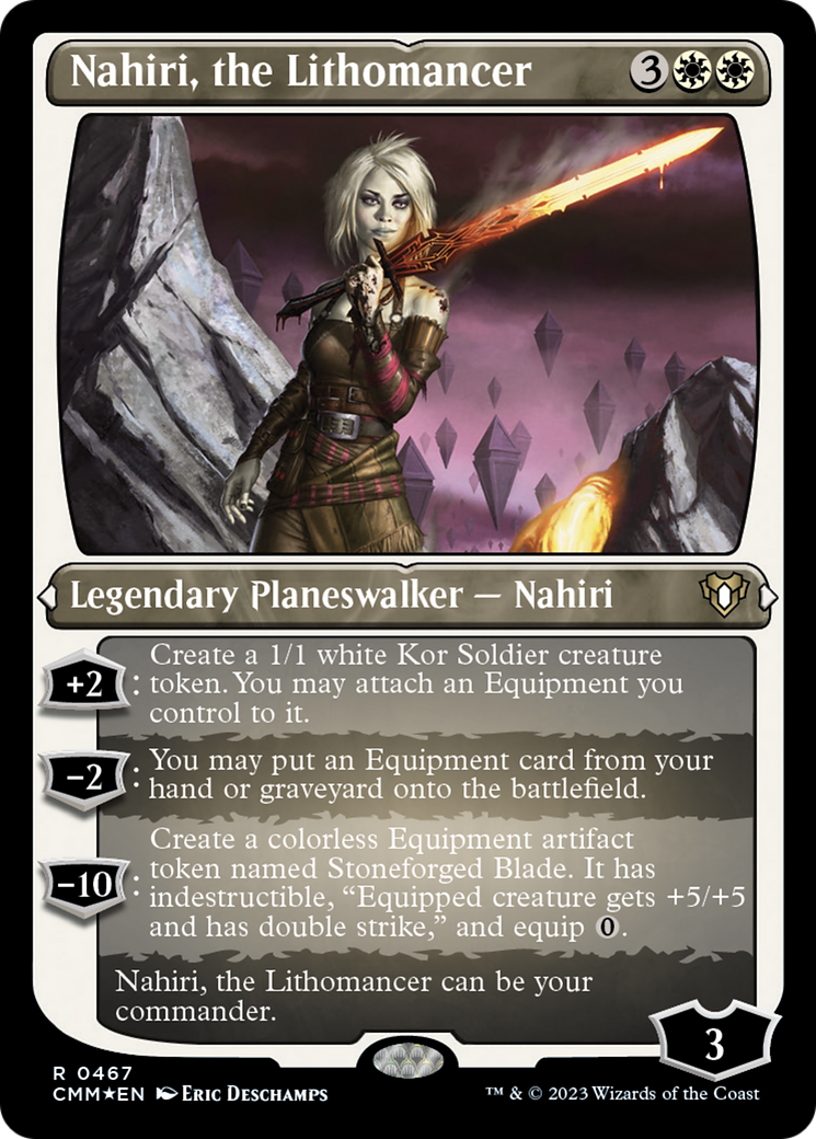 Nahiri, the Lithomancer (Foil Etched) [Commander Masters] | Eastridge Sports Cards & Games