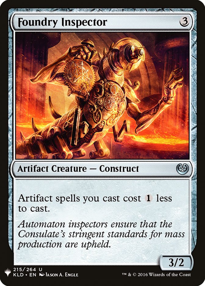 Foundry Inspector [Mystery Booster] | Eastridge Sports Cards & Games