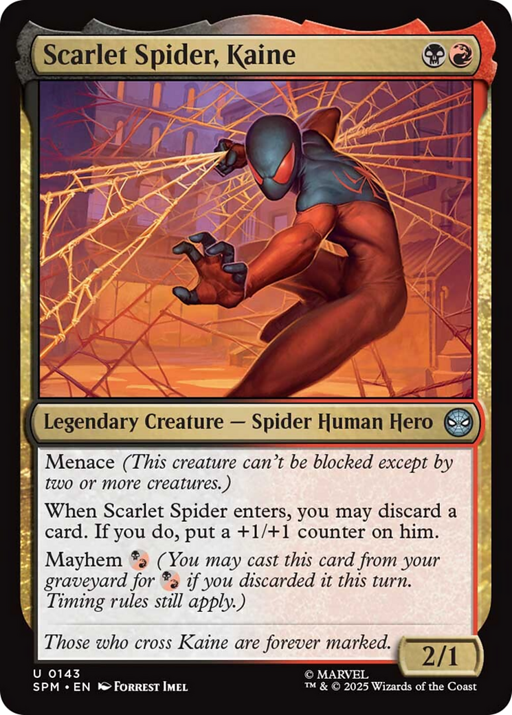 Scarlet Spider, Kaine [Marvel's Spider-Man] | Eastridge Sports Cards & Games