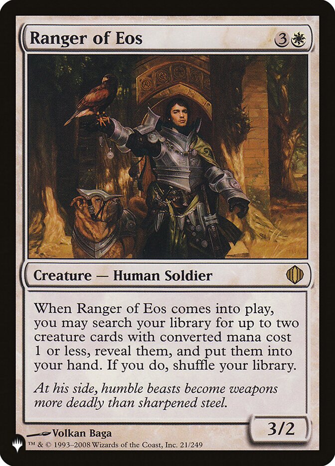 Ranger of Eos [The List] | Eastridge Sports Cards & Games