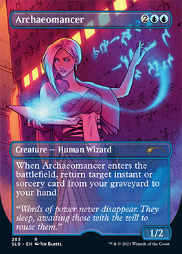 Archaeomancer (Borderless) [Secret Lair Drop Series] | Eastridge Sports Cards & Games