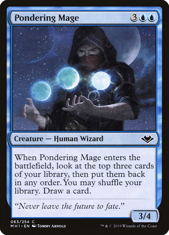 Pondering Mage [Modern Horizons] | Eastridge Sports Cards & Games