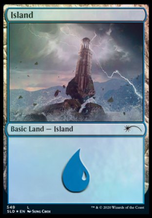 Island (Wizards) (549) [Secret Lair Drop Promos] | Eastridge Sports Cards & Games