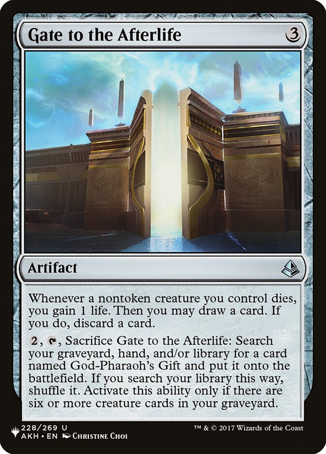 Gate to the Afterlife [The List] | Eastridge Sports Cards & Games