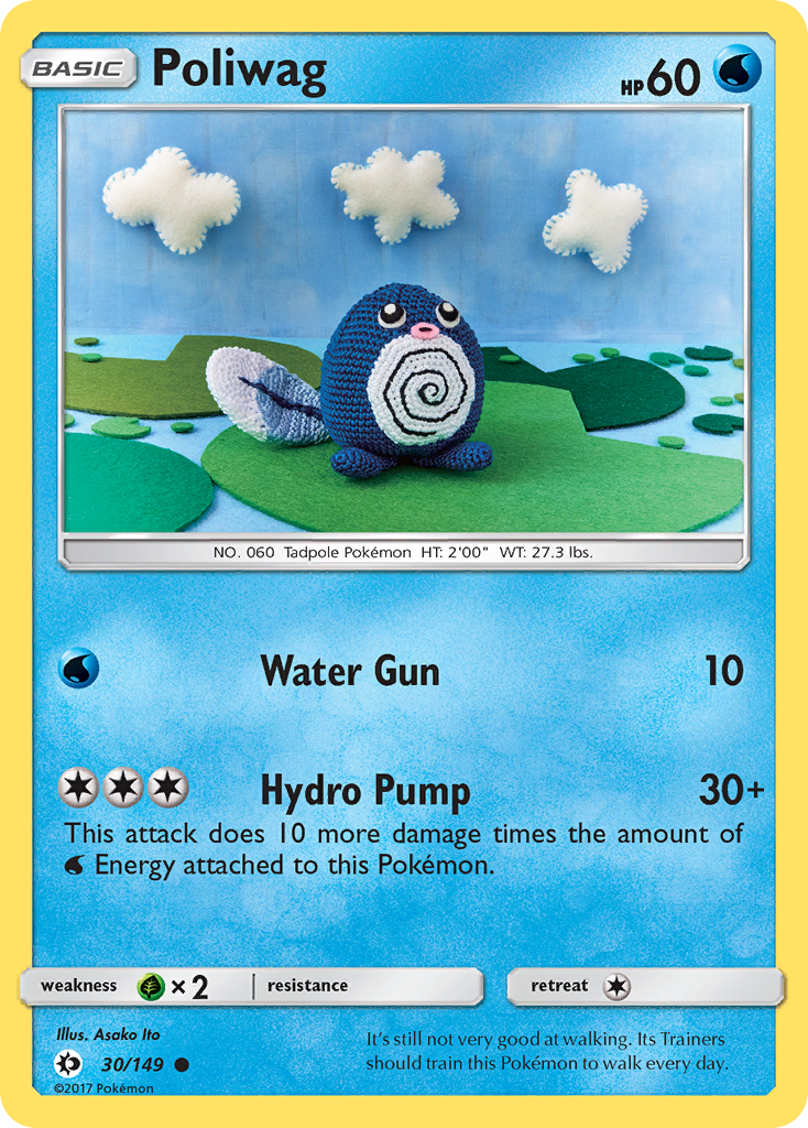 Poliwag (30/149) [Sun & Moon: Base Set] | Eastridge Sports Cards & Games