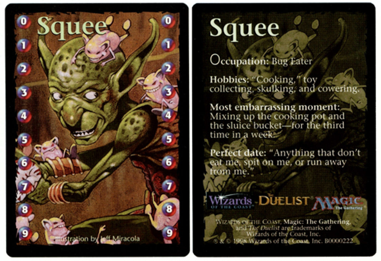 Squee Life Counter Token [Media Promos] | Eastridge Sports Cards & Games