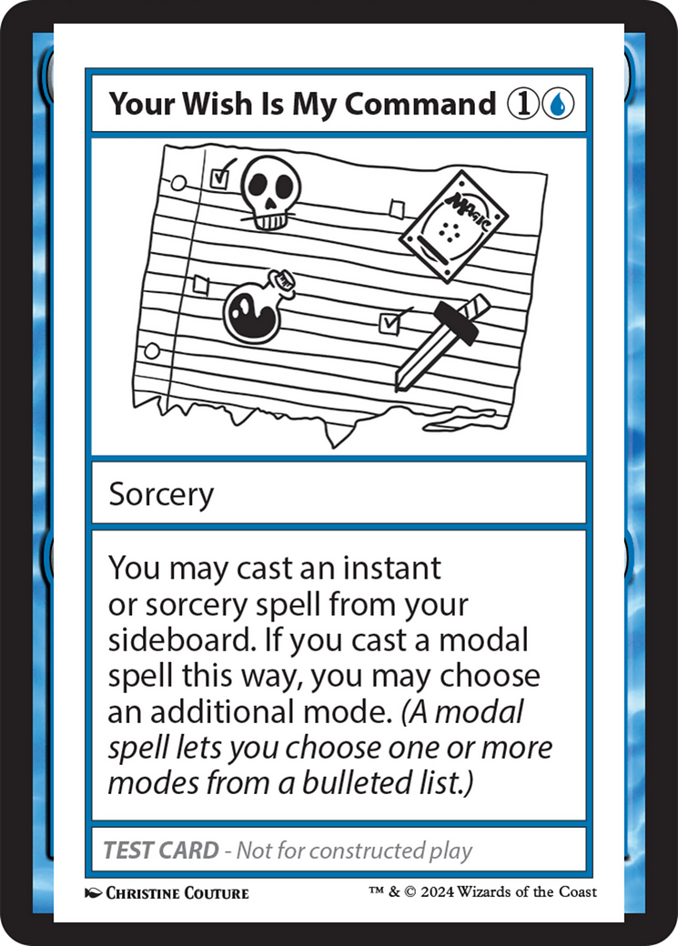 Your Wish Is My Command [Mystery Booster 2 Playtest Cards] | Eastridge Sports Cards & Games