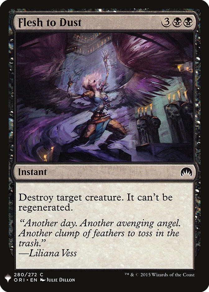 Flesh to Dust [Mystery Booster] | Eastridge Sports Cards & Games