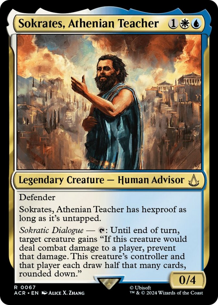 Sokrates, Athenian Teacher [Assassin's Creed] | Eastridge Sports Cards & Games