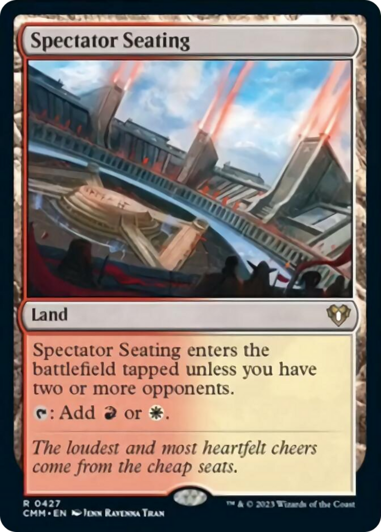 Spectator Seating [Commander Masters] | Eastridge Sports Cards & Games