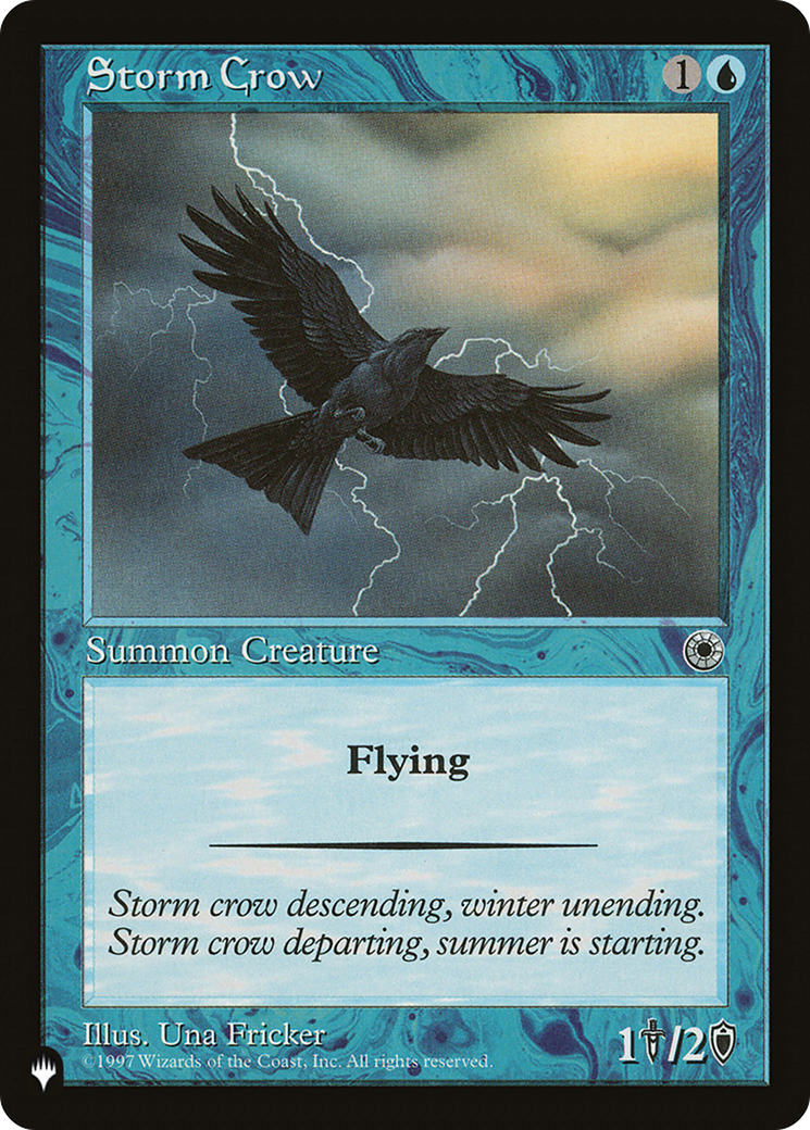 Storm Crow (POR) [The List] | Eastridge Sports Cards & Games