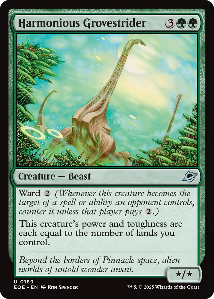 Harmonious Grovestrider [Edge of Eternities] | Eastridge Sports Cards & Games