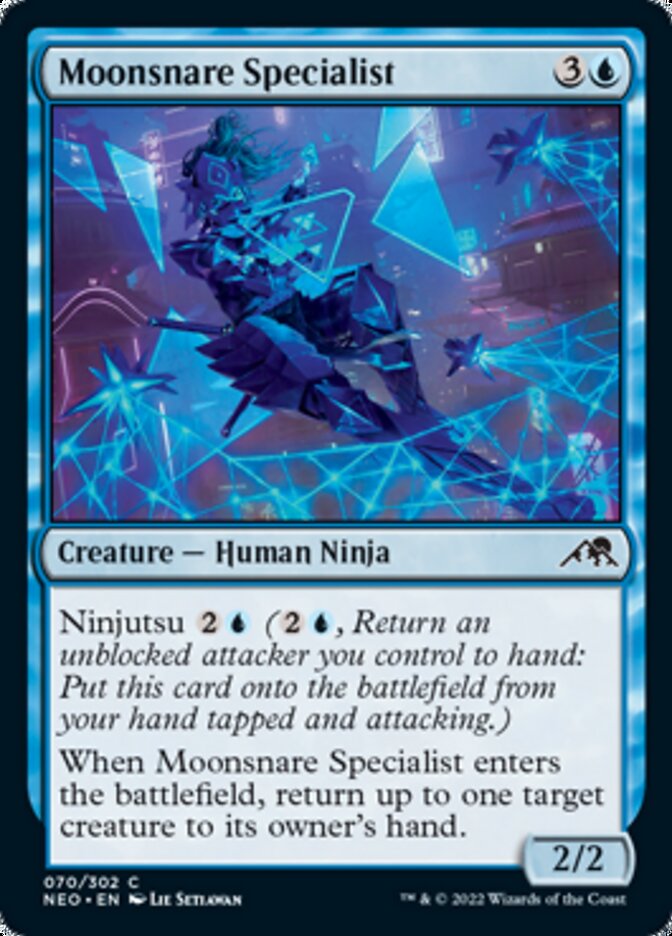 Moonsnare Specialist [Kamigawa: Neon Dynasty] | Eastridge Sports Cards & Games