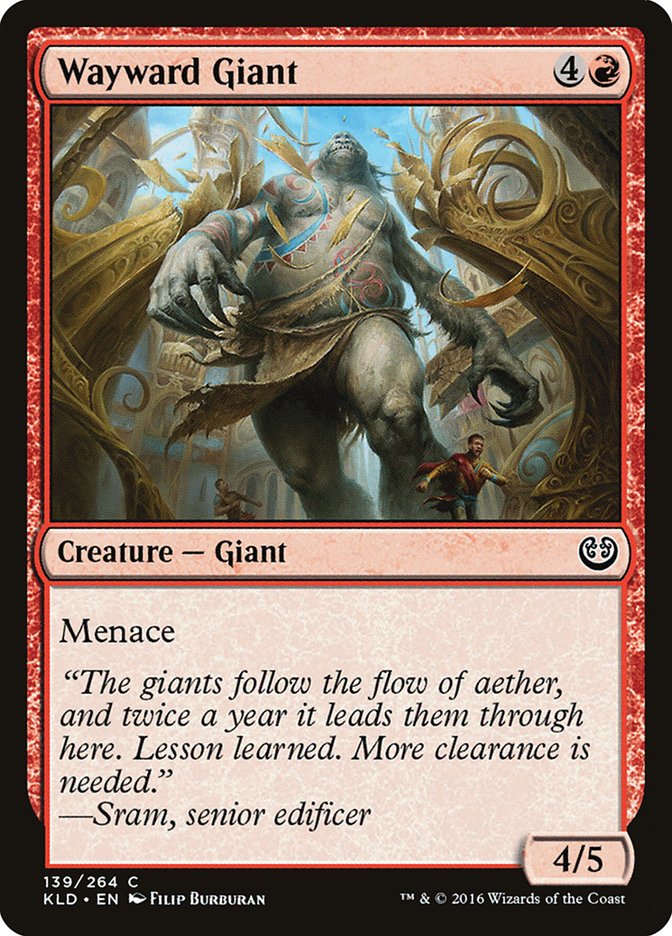 Wayward Giant [Kaladesh] | Eastridge Sports Cards & Games