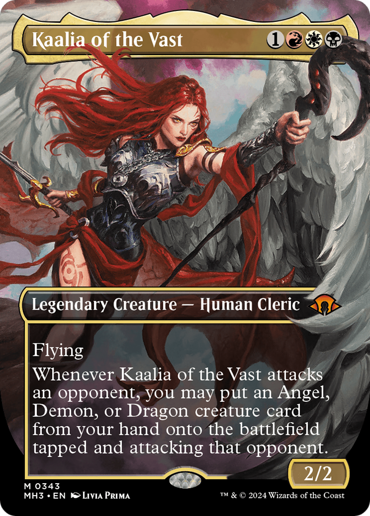 Kaalia of the Vast (Borderless) (0343) [Modern Horizons 3] | Eastridge Sports Cards & Games