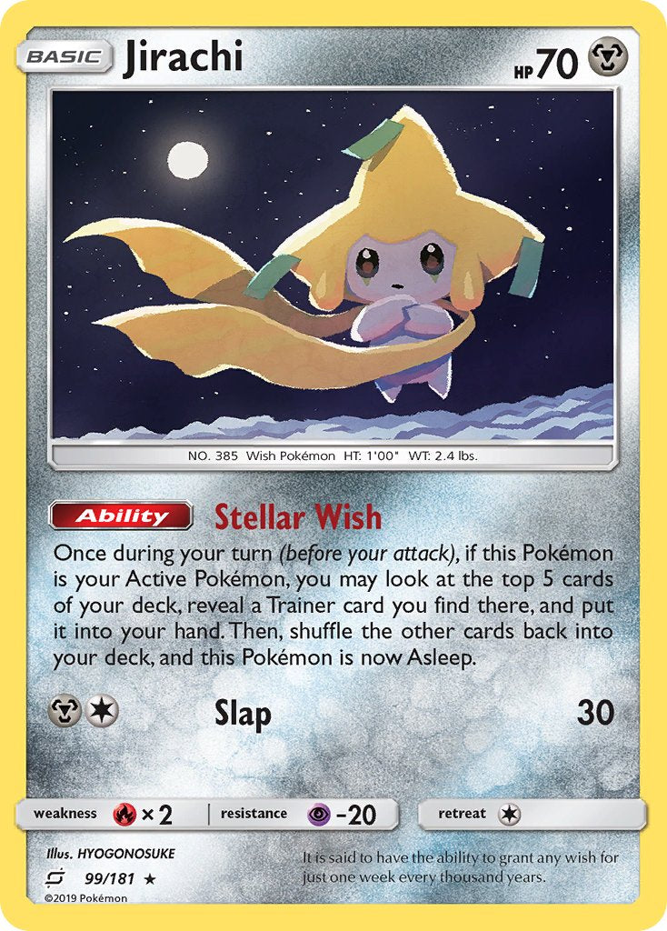 Jirachi (99/181) (Theme Deck Exclusive) [Sun & Moon: Team Up] | Eastridge Sports Cards & Games