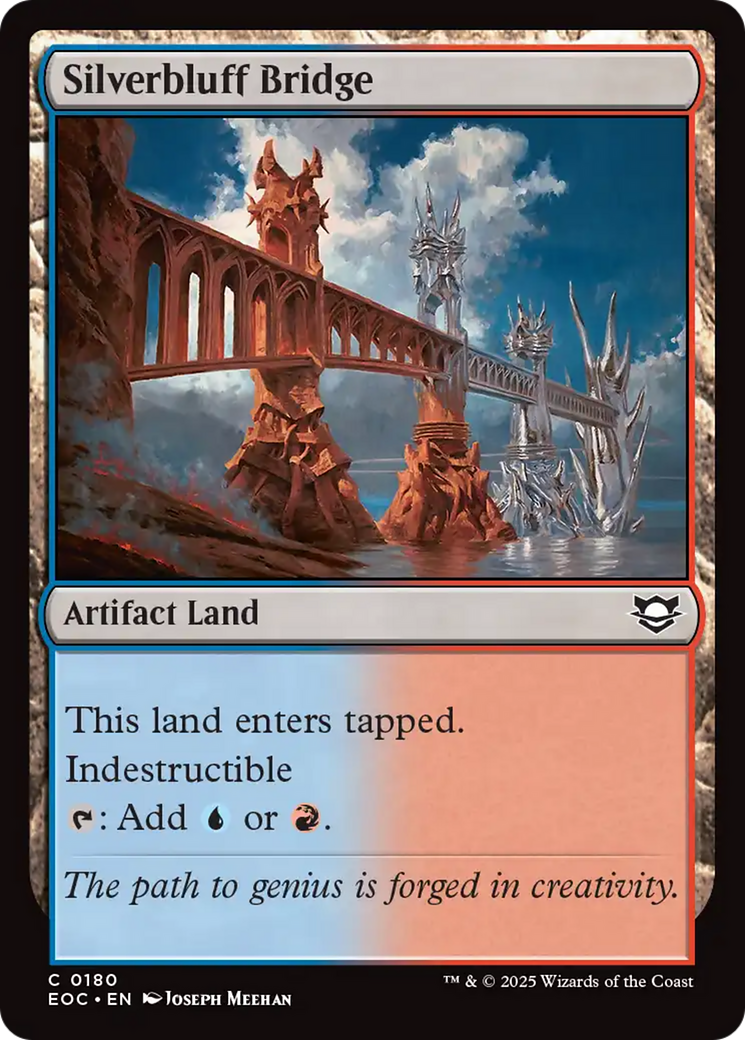 Silverbluff Bridge [Edge of Eternities Commander] | Eastridge Sports Cards & Games