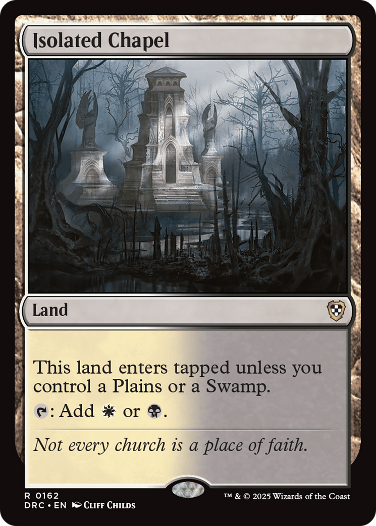Isolated Chapel [Aetherdrift Commander] | Eastridge Sports Cards & Games