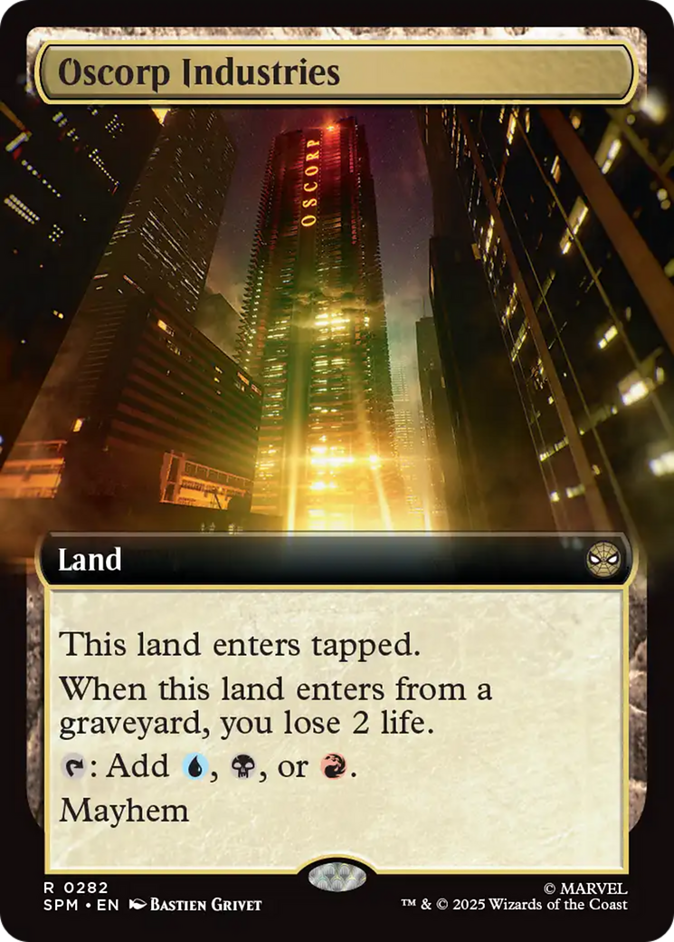 Oscorp Industries (Extended Art) [Marvel's Spider-Man] | Eastridge Sports Cards & Games