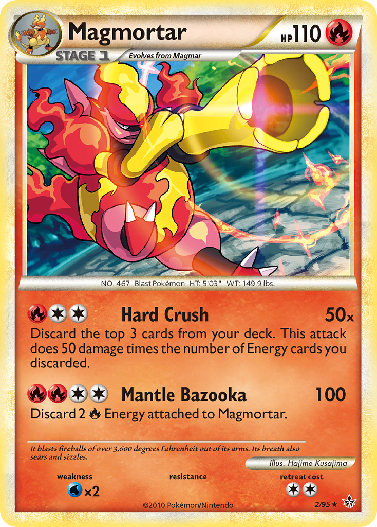 Magmortar (2/95) [HeartGold & SoulSilver: Unleashed] | Eastridge Sports Cards & Games