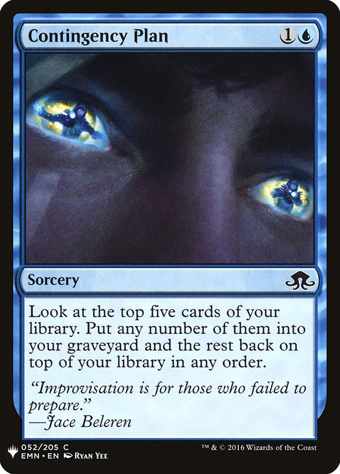 Contingency Plan [Mystery Booster] | Eastridge Sports Cards & Games