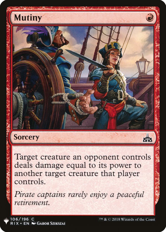 Mutiny [Mystery Booster] | Eastridge Sports Cards & Games