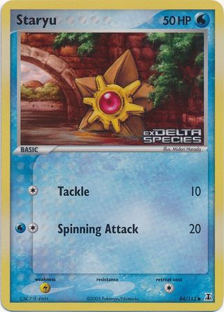 Staryu (84/113) (Stamped) [EX: Delta Species] | Eastridge Sports Cards & Games