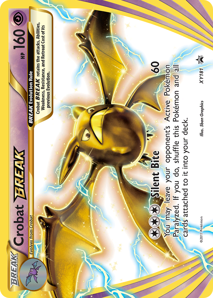 Crobat BREAK (XY181) [XY: Black Star Promos] | Eastridge Sports Cards & Games