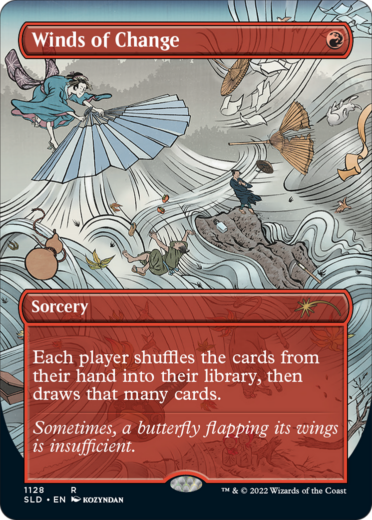 Winds of Change (Borderless) [Secret Lair Drop Series] | Eastridge Sports Cards & Games