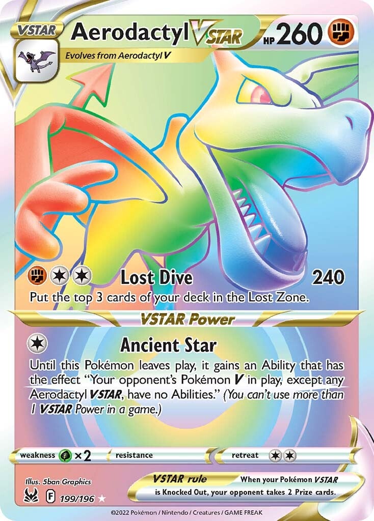 Aerodactyl VSTAR (199/196) [Sword & Shield: Lost Origin] | Eastridge Sports Cards & Games