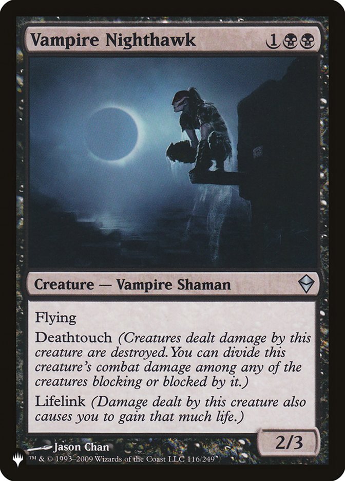 Vampire Nighthawk [The List] | Eastridge Sports Cards & Games