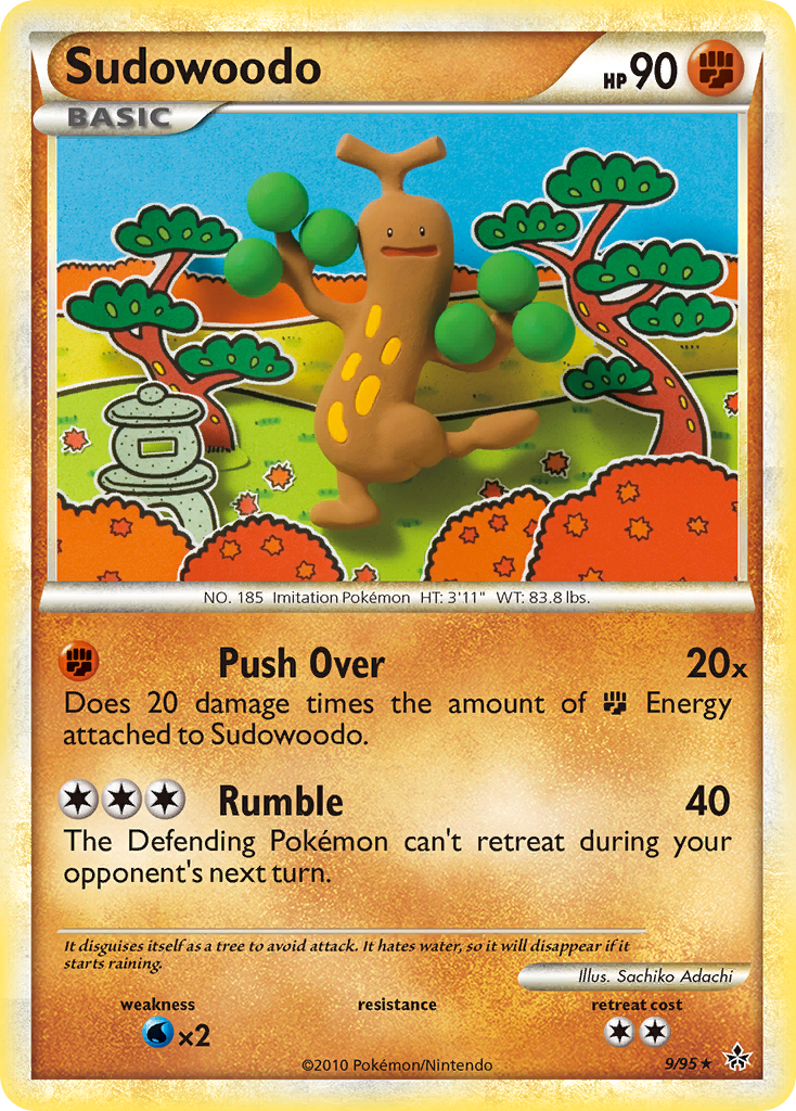 Sudowoodo (9/95) [HeartGold & SoulSilver: Unleashed] | Eastridge Sports Cards & Games