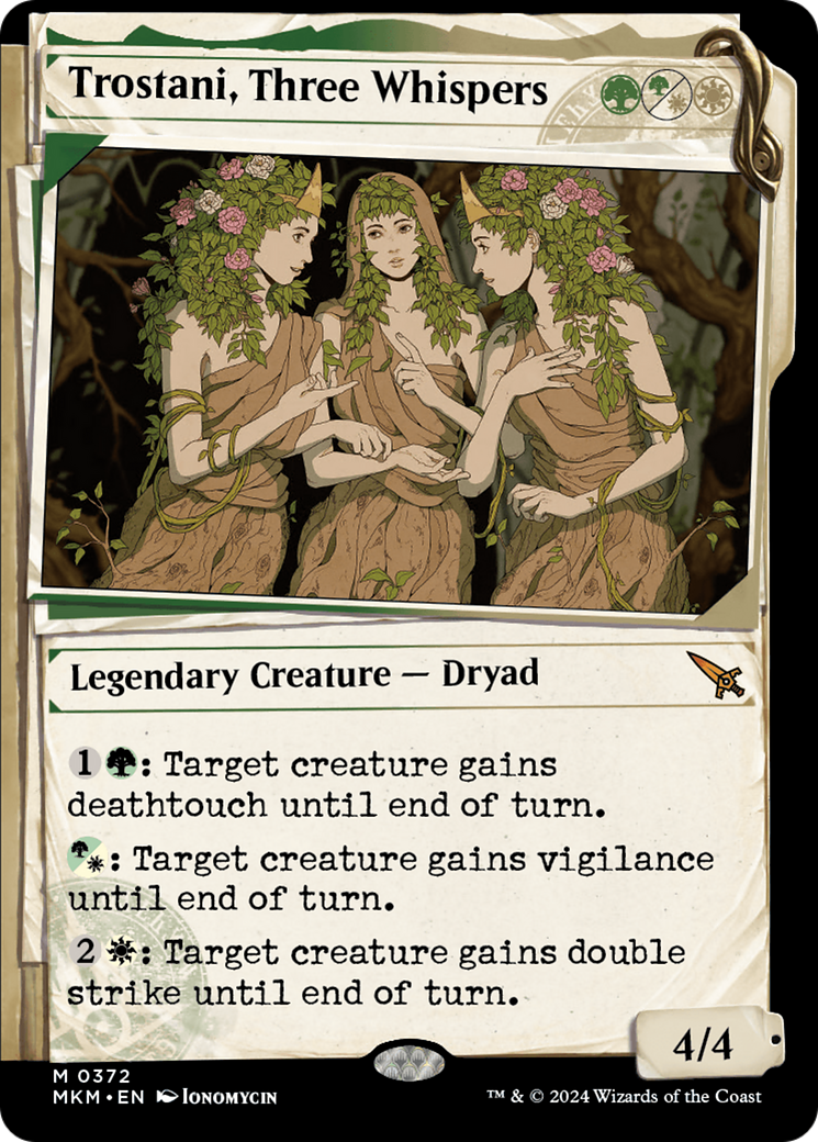 Trostani, Three Whispers (Showcase) (0372) [Murders at Karlov Manor] | Eastridge Sports Cards & Games